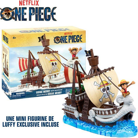 Bateau - ONE PIECE - Going Merry - Avec 1 figurine -  Des 4 ans