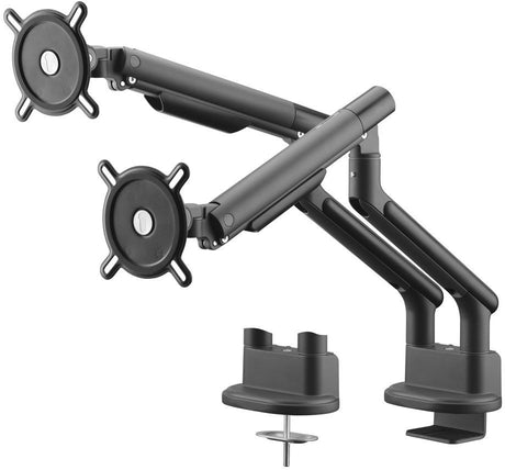 Support moniteur Dynamic - ONE FOR ALL - Vesa 100 - Double Bras - 13 et 32'' - 8kgs max - Hauteur rťglable - Noir