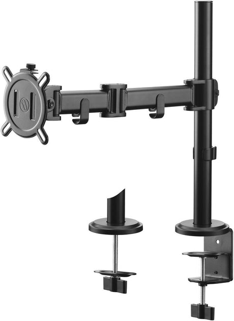 Support moniteur Smart - ONE FOR ALL - Vesa 100 - Simple Bras - 13 et 32'' - 8kgs max - Hauteur réglable - Noir