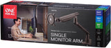 Support moniteur Dynamic - ONE FOR ALL - Vesa 100 - Simple Bras - 13 et 32'' - 8kgs max - Hauteur réglable - Noir