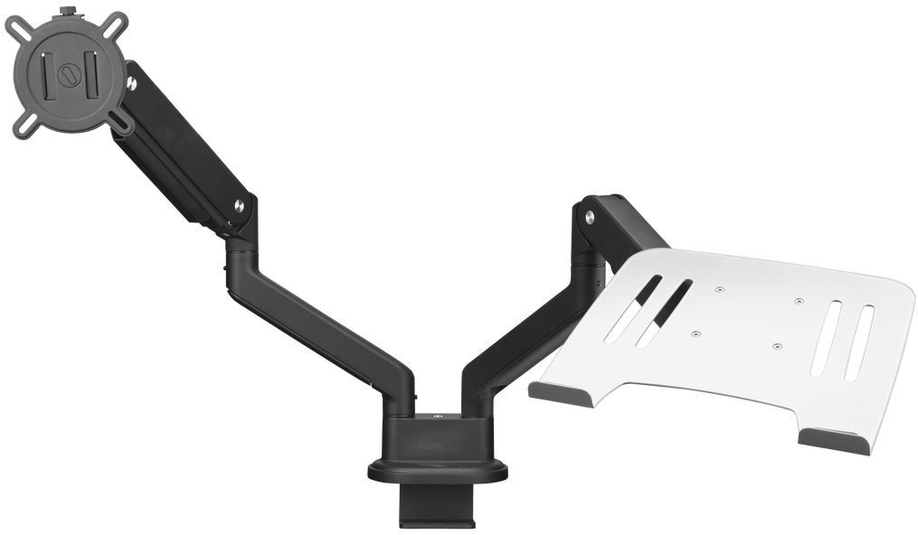 Support pour ordinateur portable - ONE FOR ALL - Vesa 75 - 10 a 17'' max - 9 kgs max - Rebord et sangle de sécurité