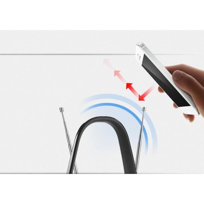 Antenne d'intérieur amplifiée - ONE FOR ALL - Avec portée de réception de 15 km - Excellente réception TNT - Filtre 3G/4G/5G/LTE