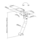 Support Levier de vitesse et Support frein a mains pour cockpit GTR