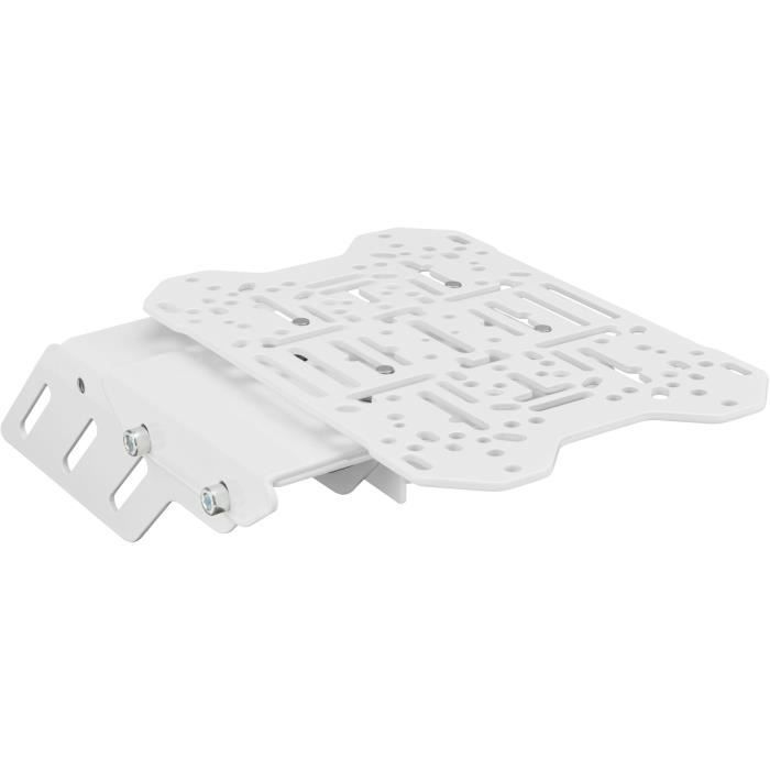 Support Simracing & Flightsim - OPLITE - Pour cockpit GTR S8 Full Force - Blanc - Compatible frein a main, boîte de vitesse, joystic