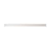 OPTIMUM - Kit porte coulissante + rail + bandeau pret a peindre - H.204xL.83xP.4 cm - Blanc