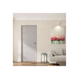 OPTIMUM Bloc Porte ajustable dÈcor chene gris clair BILBAO - 204 x 83 cm Gauche