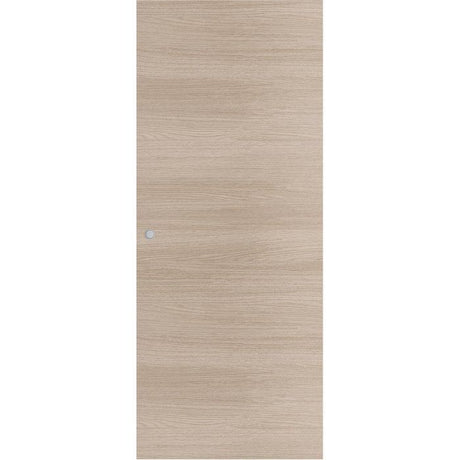 Porte coulissante - Chene blond - H 204 x Ep 3,8 x L 93 cm - Non percée