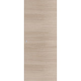 Porte coulissante - Chêne blond - H 204 x Ep 3,8 x L 93 cm - Non percée