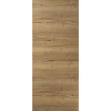 Porte coulissante - Chêne authentique - H 204 x Ep 3,8 x L 73 cm - Non percée