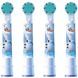 Brossettes x4 Reine des Neiges, Disney, Oral-B Pro Kids 3+, Pack de rechange, Pour enfant