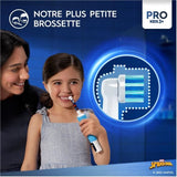 Brosse a dents Èlectrique Oral-B Pro Kids 1 Manche Marvel Spider-Man, 1 Brossette, 3 Ans et Plus
