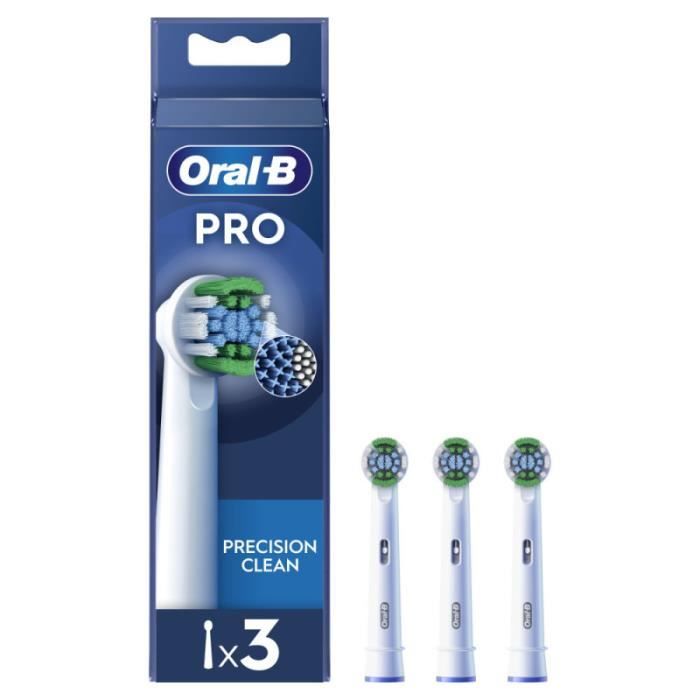 Oral-B Pro Precision Clean Brossettes Pour Brosse a Dents, Pack De 3 UnitÈs