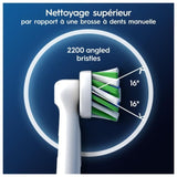 Oral-B Pro Cross Action Brossettes Pour Brosse a Dents, Pack De 3 UnitÈs