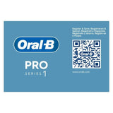 Oral-B Pro Series 1 Brosse a dents électrique bleue, Sensitive Clean, 1 Brossette, Capteur de pression pour protéger les gencives