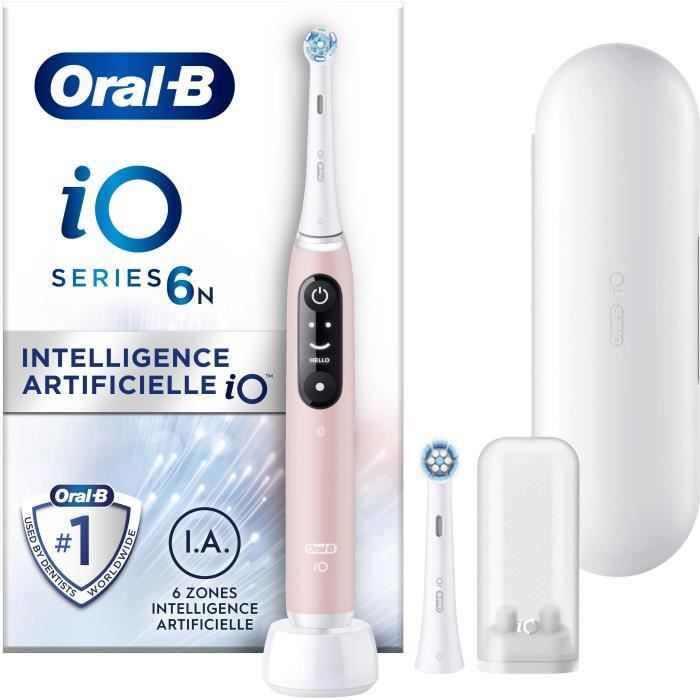 Brosses a dents - ORAL-B - iO6n Series - Pink Sand - Electrique