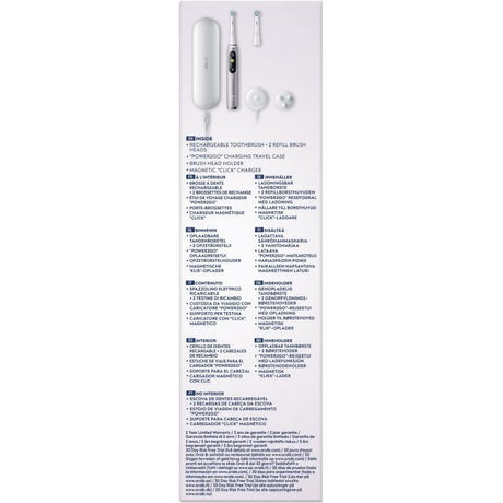 Brosses a dents - ORAL-B - iO9s Series - Rose Quartz (+1 refills) - Electrique