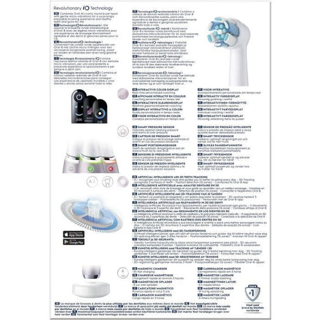 Brosses a dents - ORAL-B - iO9s Series - Rose Quartz (+1 refills) - Electrique