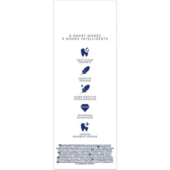 Brosses a dents - ORAL-B - iO5n Quite - White + Travel case - Electrique