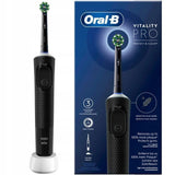 Oral-B Vitality Pro Brosse a Dents Électrique Noire, 1 Brossette