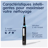 Oral-B iO 3 Lot De 2, Brosses a Dents Électriques Noire et Bleue, 2 Brossettes, 1 Étui De Voyage