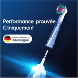 Brossettes ORAL-B - 3D White - Pack de 8 brossettes pour brosse a dent Èlectrique