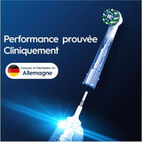 Brossette ORAL-B - Cross Action - pour brosse a dent électrique - pack de 6