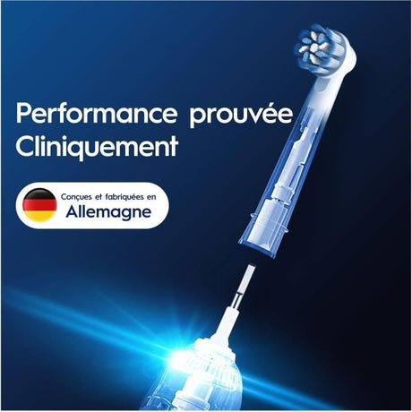 Brossette ORAL-B - Pack de 6 brossettes - Sensitive Clean - Pour brosse ŕ dent électrique