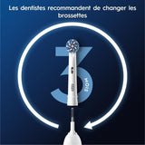 Brossette ORAL-B - Pack de 6 brossettes - Sensitive Clean - Pour brosse ŕ dent électrique