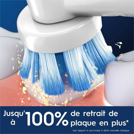 Brossette ORAL-B - Pack de 6 brossettes - Sensitive Clean - Pour brosse ŕ dent électrique