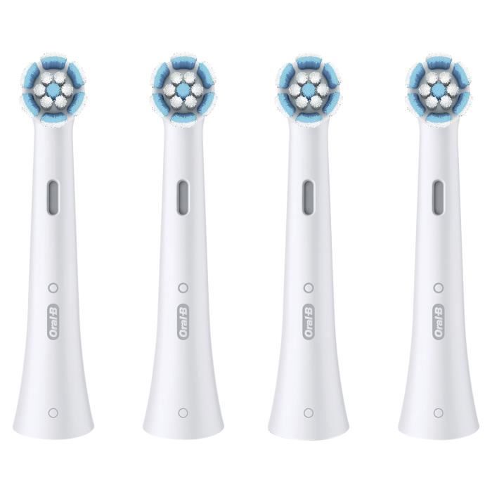Recharges de brosse a dents - ORAL B - iO - x4 Soin Doux Blanc