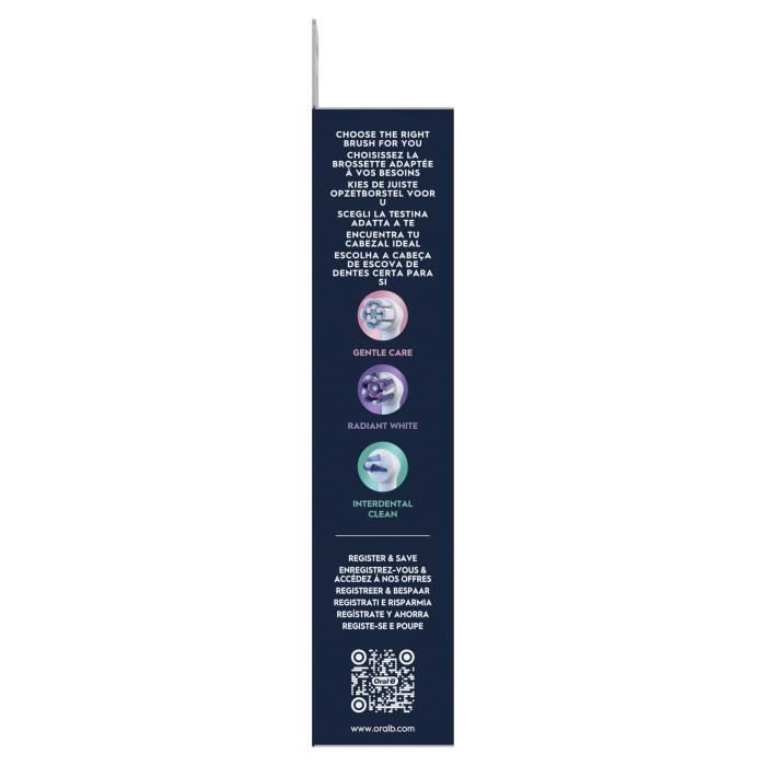 Brossettes - ORAL-B - iO refills Ultimate Clean - Pack de 8 - Blanc