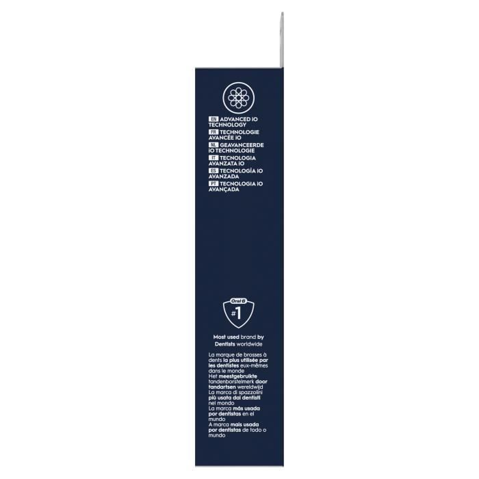 Brossettes - ORAL-B - iO refills Ultimate Clean - Pack de 8 - Blanc