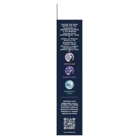 Brossette ORAL-B - iO refills Ultimate Clean - Pack de 8 - Noir