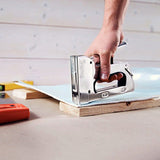 Agrafeuse manuelle - RAPID - PRO R34E - Réglage de puissance 3 positions - Métal chromé - Professionnelle