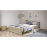 Demeyere - Lit adulte 160 x 200 cm - Chene Kronberg - Oxygene