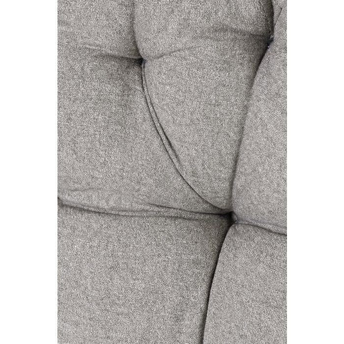 Fauteuil oeuf suspendu - PALAVA - Structure en acier - Tissage en rotin synthétique - D95 x L98 x H200 cm