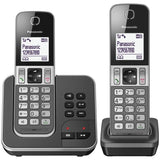 Panasonic KX-TGD322FRG TÈlÈphone sans Fil RÈpondeur NumÈrique, Base et 2 CombinÈs, Mains Libres, Identification de l'Appelant