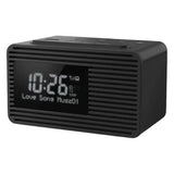 Radio réveil - PANASONIC - RC-D8EG-K - DAB+ - Snooze - Noir