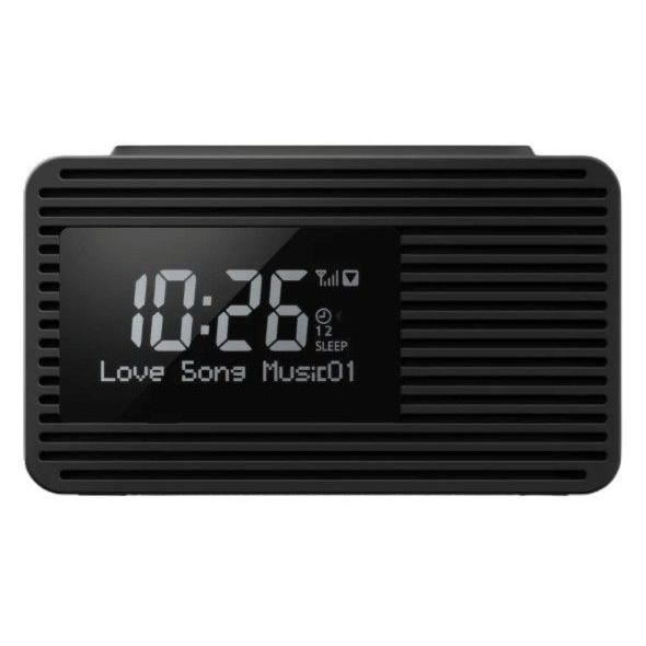 Radio réveil - PANASONIC - RC-D8EG-K - DAB+ - Snooze - Noir