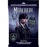 Starter pack - PANINI - Wednesday 2 - Classeur - 3 pochettes - 1 carte édition limitée