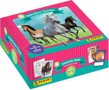 Boîte stickers - PANINI - Collection de cartes pour les fans de chevaux - Contient 24 pochettes de 8 cartes
