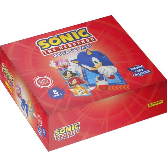 Boîte - PANINI - Sonic le hérisson Classic - 18 pochettes - 144 cartes