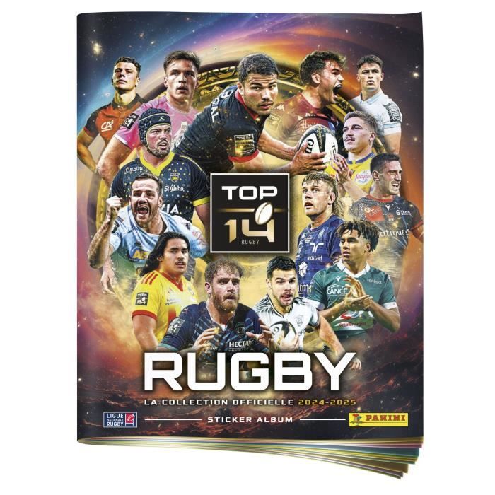 Starter Pack - PANINI - Rugby Top 14 2024-2025 - Album - 2 pochettes - 2 offertes