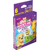 Stickers - PANINI - Adopt Me! Roblox - Blister 6 pochettes - 1 carte édition limitée - 35 stickers