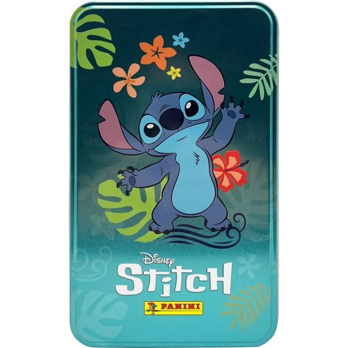 Boîte métal - PANINI - STITCH TC - 7 pochettes - 42 cartes
