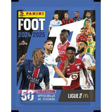 Blister stickers - PANINI - Foot Ligue 1 2024-2025 McDonald's - 8 pochettes + 1 sticker légende