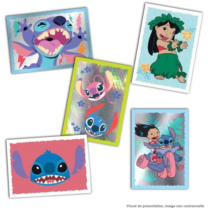 Blister - PANINI - Stitch - 11 pochettes - 55 stickers