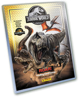 Pack de démarrage - PANINI - JURASSIC WORLD 4 TCG - Album + 2 pochettes - 16 cartes - Carte Edition limitée N°1