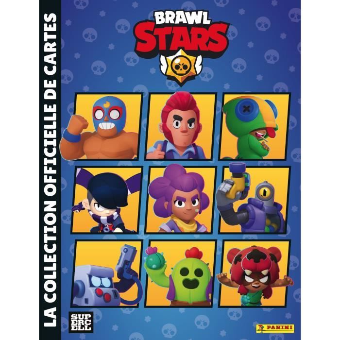 Pack de démarrage - PANINI - BRAWL STARS TC - Classeur + 2 pochettes - 1 carte édition limitée - 16 cartes