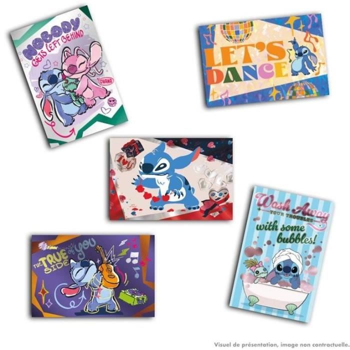 Boîte - PANINI - STITCH PHOTOCARDS - 24 pochettes - 120 cartes